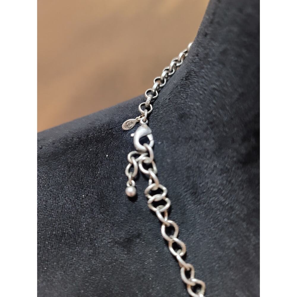 Women's Multi Layer White Shell Ring Statement Ne… - image 6